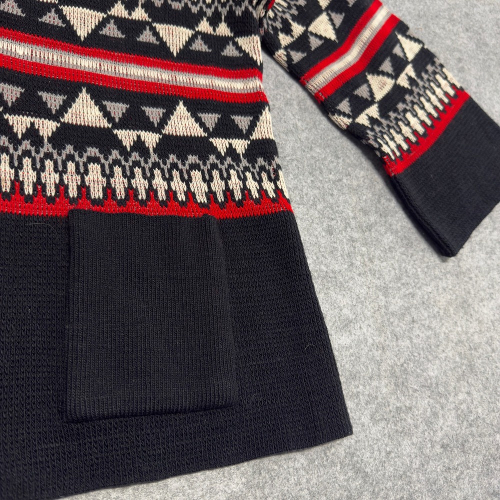 Vintage Lane Bryant Shawl Collar Cardigan Sweater Geometric Fair Isle 2X - Picture 5 of 11